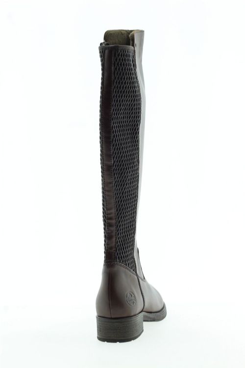 RIEKER Hoge laars BRUIN Dames (Z9591-27 - ) - Schoenen Slaets