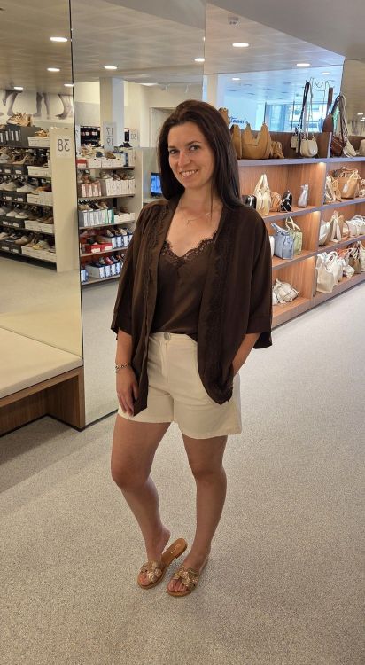 RMC Blouse Donker Bruin