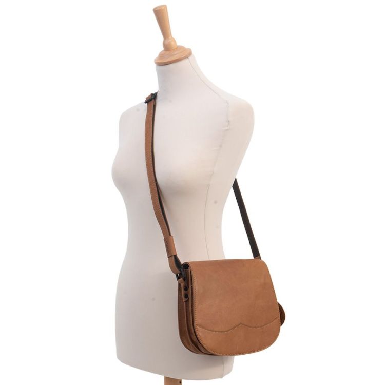 SACCOO Handtas COGNAC Dames (BRAZIL - ) - Schoenen Slaets
