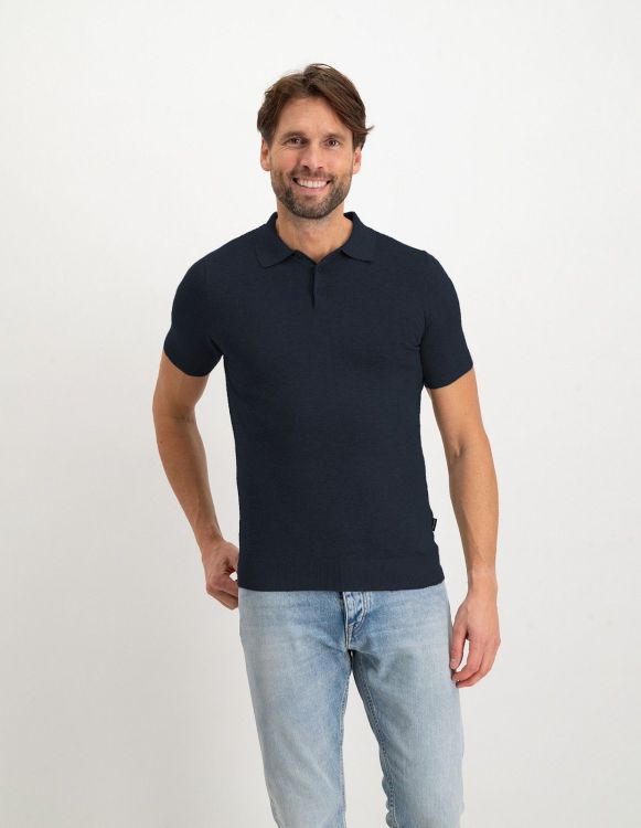 SAINT STEVE Polo Donker blauw