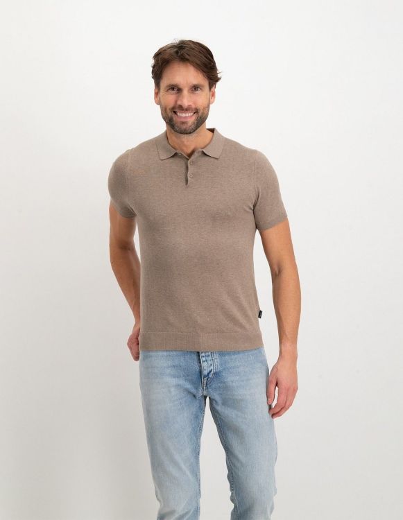 SAINT STEVE Polo TAUPE