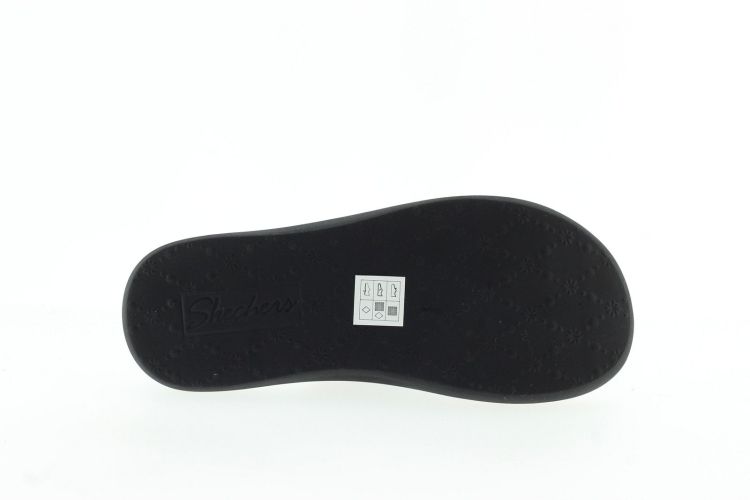 SKECHERS Teenslipper Zwart Dames (164197 - ) - Schoenen Slaets