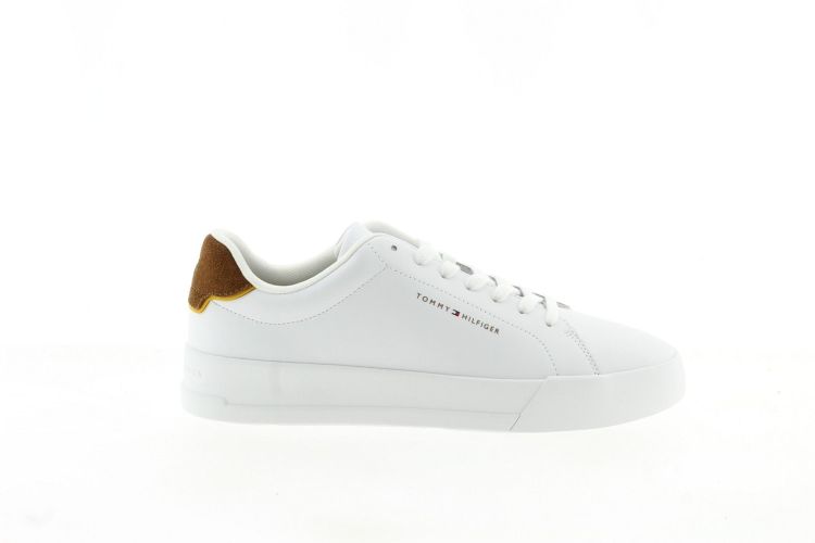TOMMY HILFIGER Sneaker WIT/BRUIN