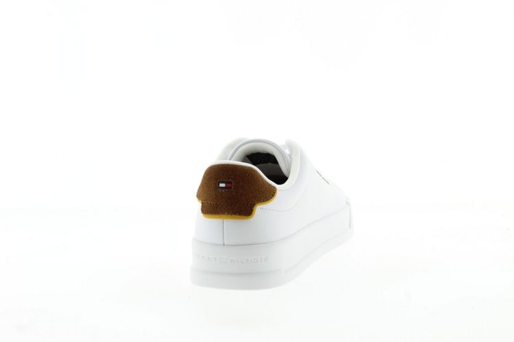 TOMMY HILFIGER Sneaker WIT/BRUIN Heren (FM0FM05367 - ) - Schoenen Slaets