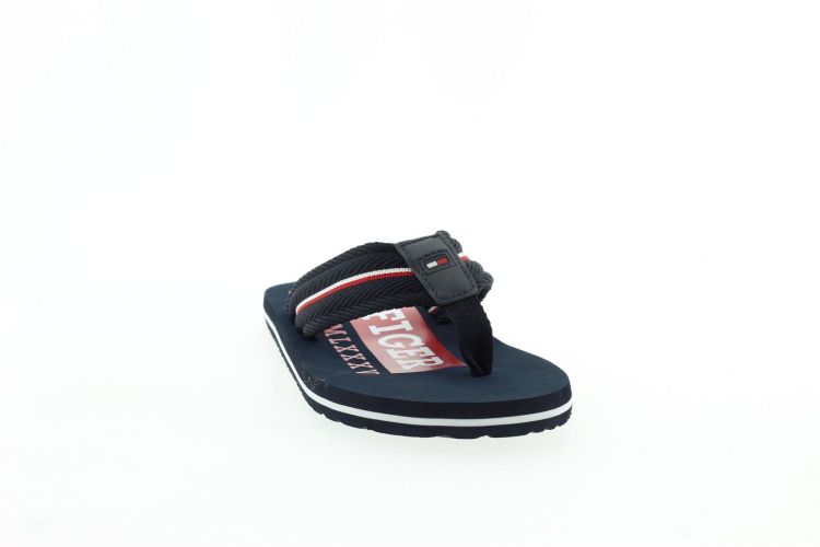 TOMMY HILFIGER Teenslipper Blauw Heren (FM0FM05436 - ) - Schoenen Slaets