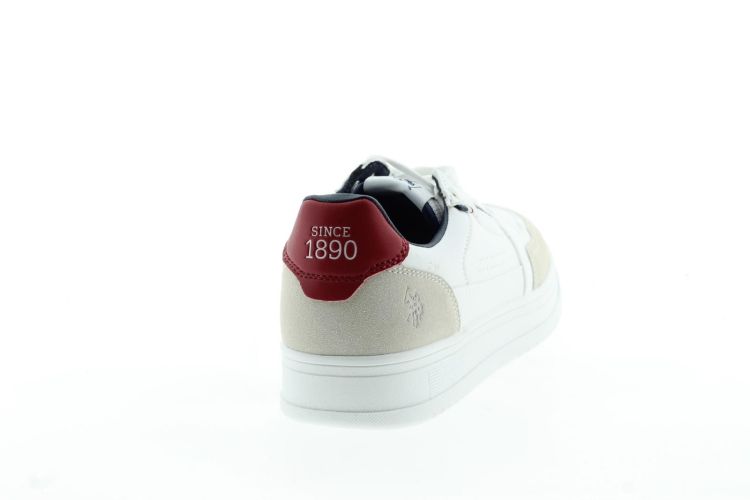 US POLO Sneaker Wit Heren (KOSMO006M - ) - Schoenen Slaets